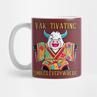 Yak-tivating smiles everywhere Mug